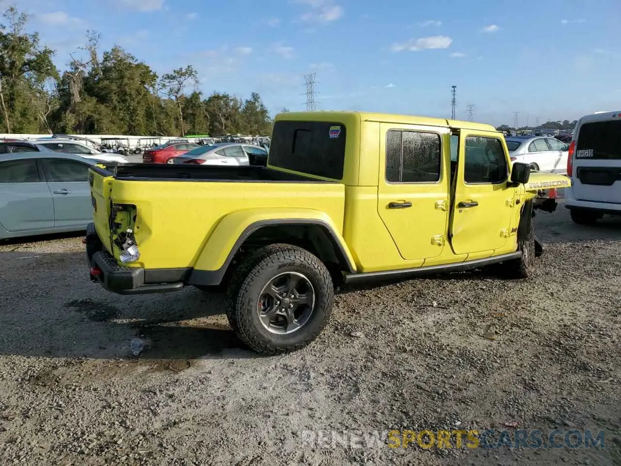 3 fotografías del automóvil dañado 1C6JJTBG8PL583141 JEEP GLADIATOR 2023