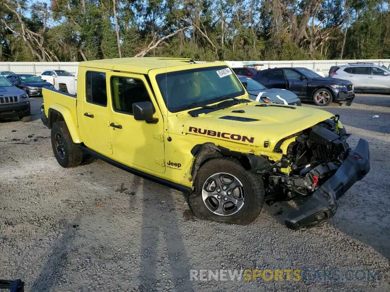 4 fotografías del automóvil dañado 1C6JJTBG8PL583141 JEEP GLADIATOR 2023