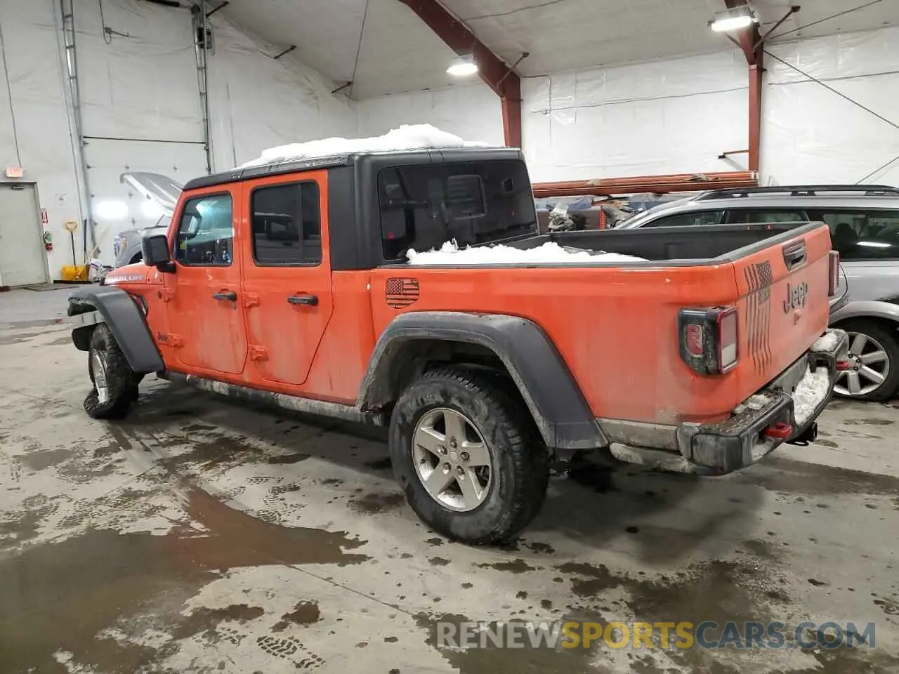 2 fotografías del automóvil dañado 1C6JJTBG9PL581012 JEEP GLADIATOR 2023