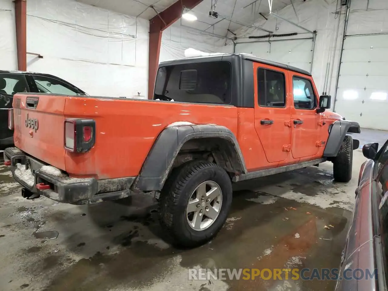 3 fotografías del automóvil dañado 1C6JJTBG9PL581012 JEEP GLADIATOR 2023