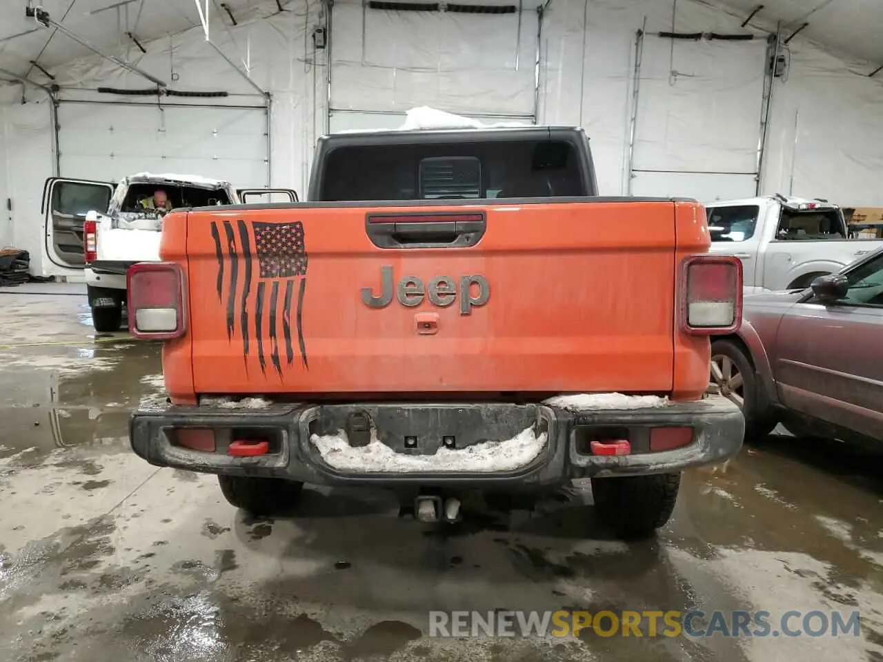 6 fotografías del automóvil dañado 1C6JJTBG9PL581012 JEEP GLADIATOR 2023