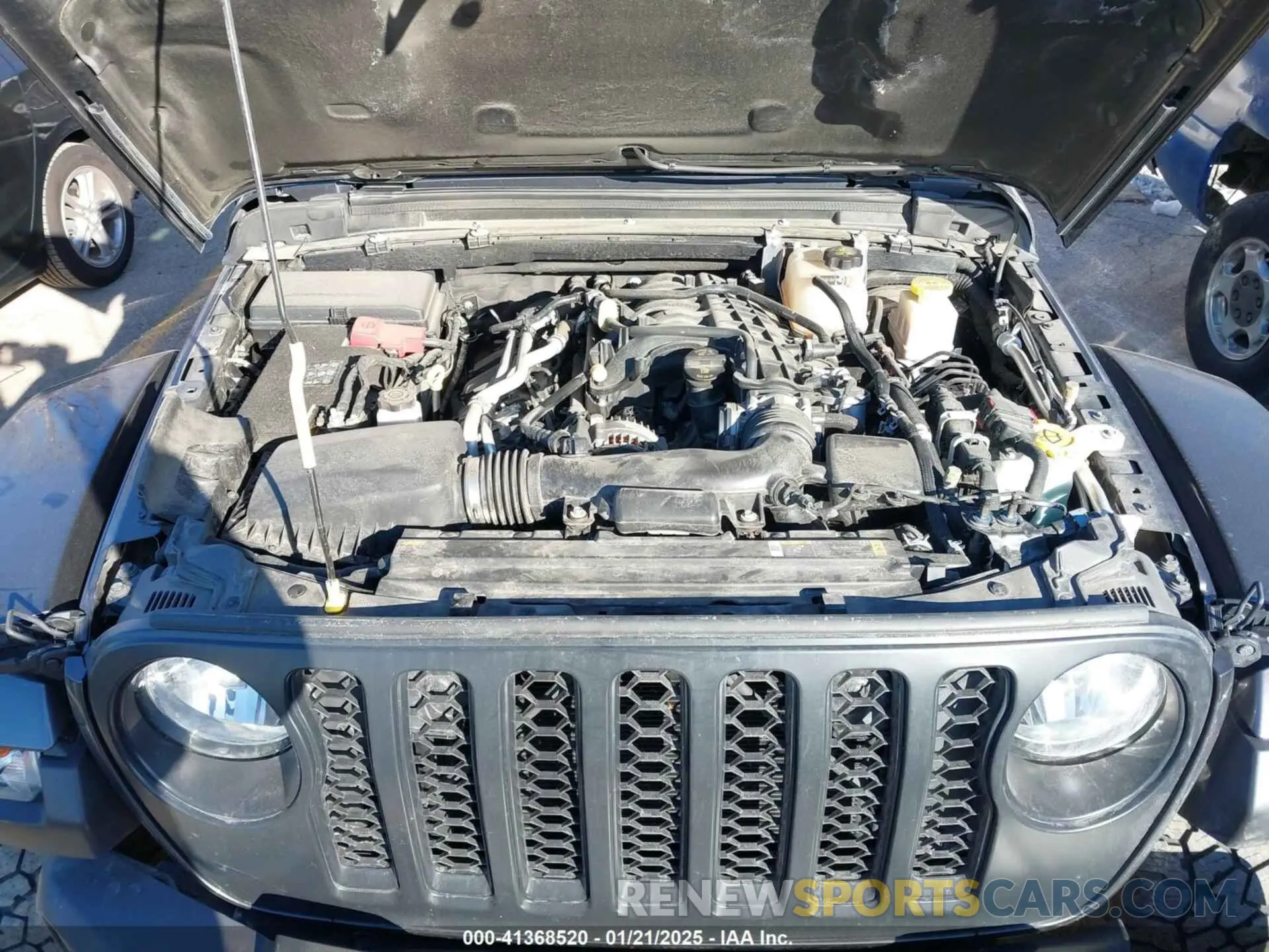 10 fotografías del automóvil dañado 1C6JJTBGXPL544289 JEEP GLADIATOR 2023