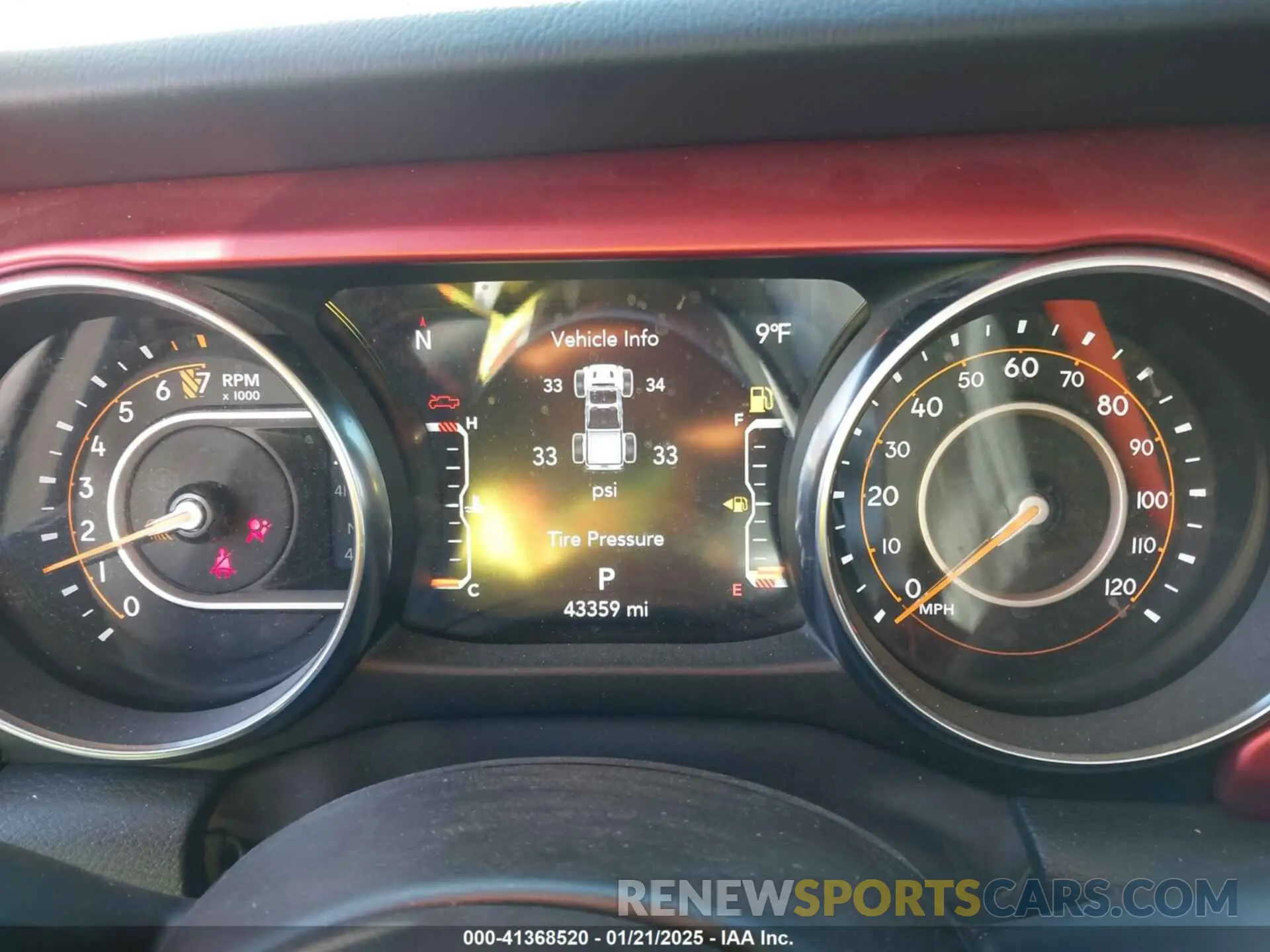7 fotografías del automóvil dañado 1C6JJTBGXPL544289 JEEP GLADIATOR 2023