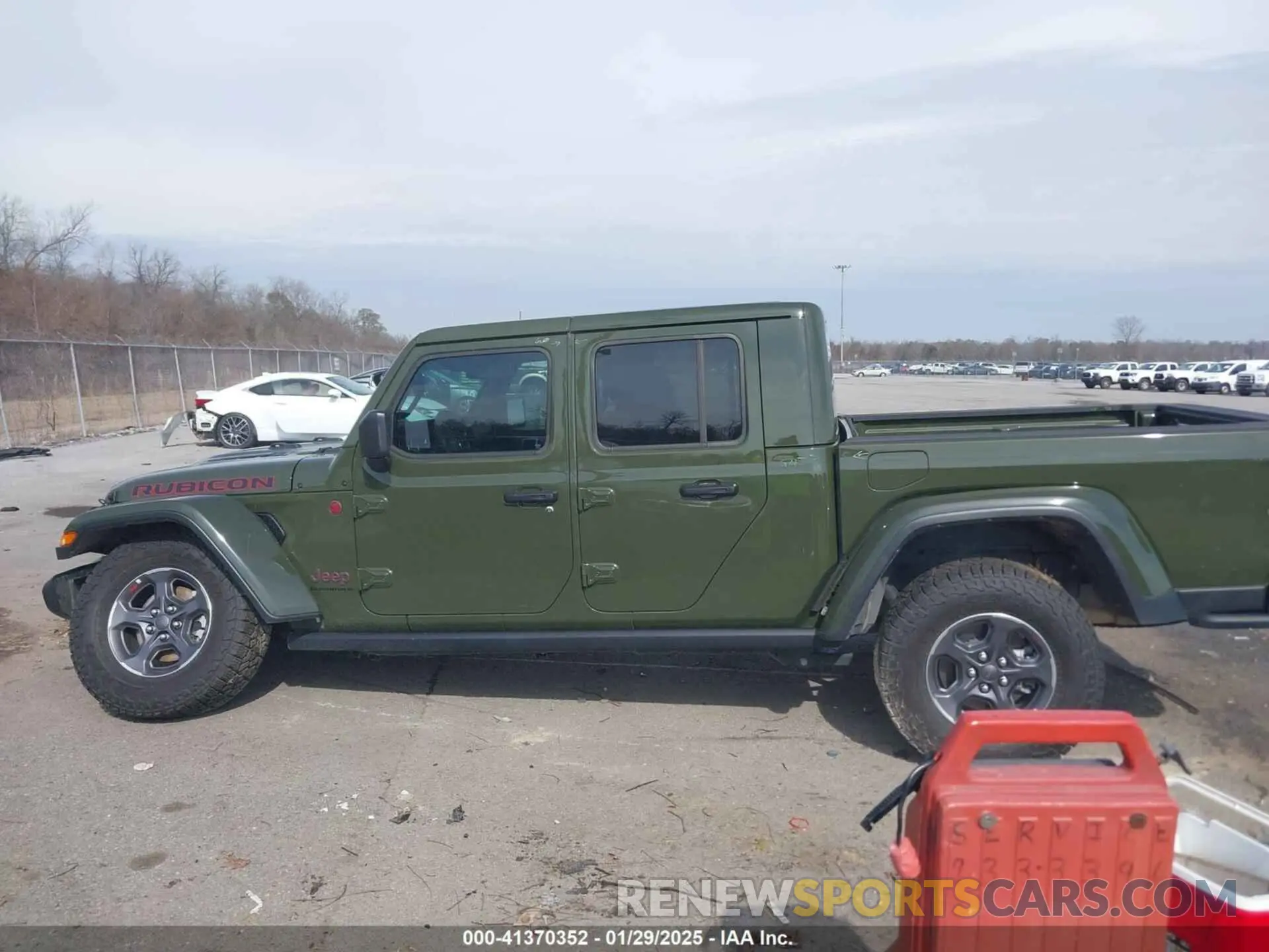 14 fotografías del automóvil dañado 1C6JJTBGXPL586154 JEEP GLADIATOR 2023