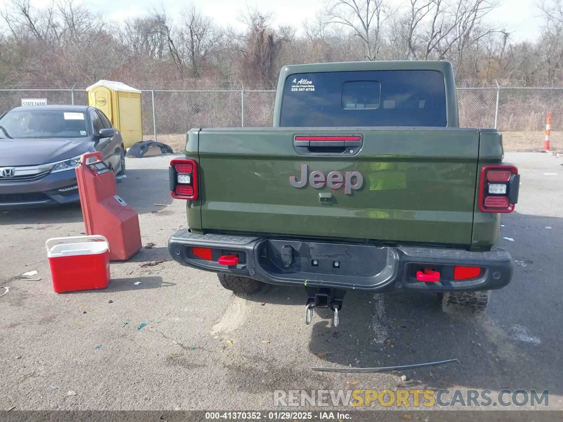 16 fotografías del automóvil dañado 1C6JJTBGXPL586154 JEEP GLADIATOR 2023