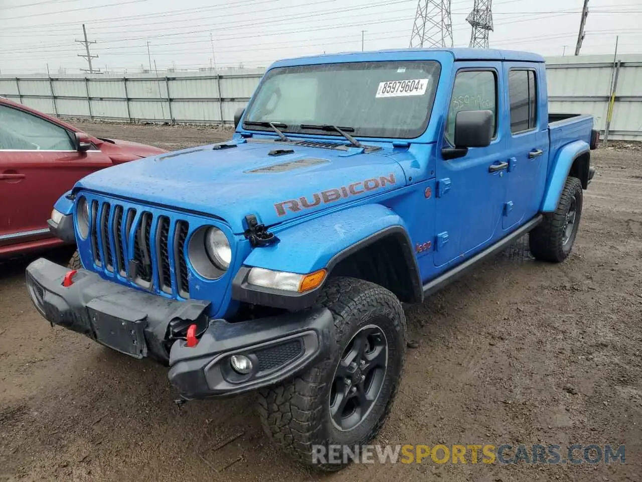1 fotografías del automóvil dañado 1C6JJTBM1PL551783 JEEP GLADIATOR 2023