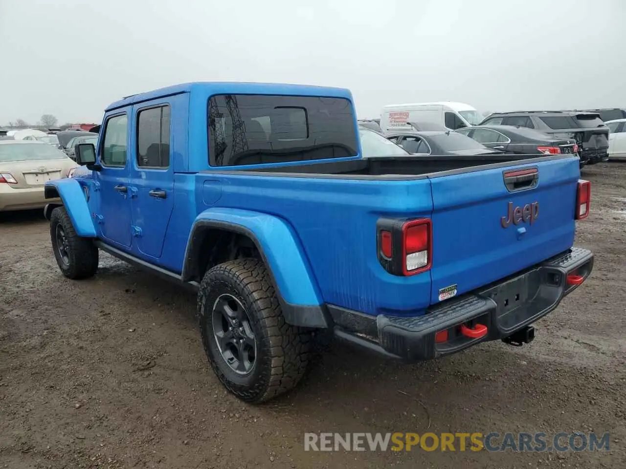 2 fotografías del automóvil dañado 1C6JJTBM1PL551783 JEEP GLADIATOR 2023