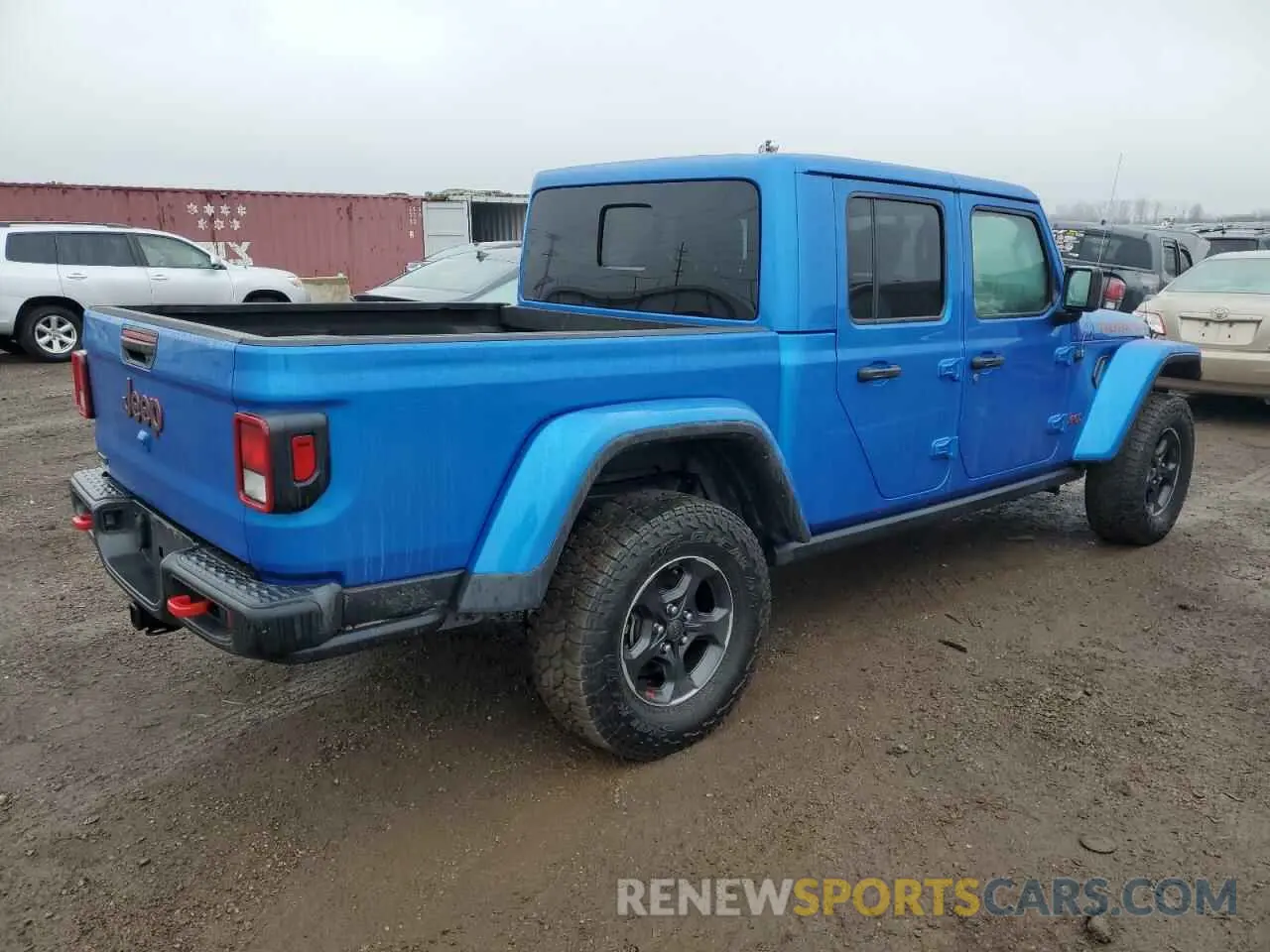 3 fotografías del automóvil dañado 1C6JJTBM1PL551783 JEEP GLADIATOR 2023