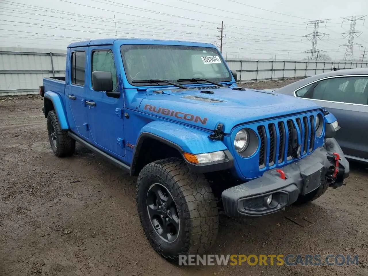 4 fotografías del automóvil dañado 1C6JJTBM1PL551783 JEEP GLADIATOR 2023