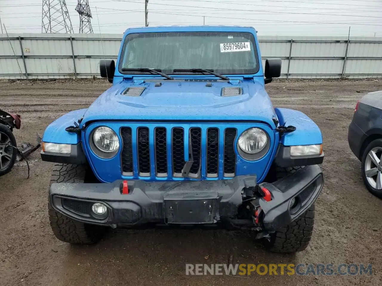 5 fotografías del automóvil dañado 1C6JJTBM1PL551783 JEEP GLADIATOR 2023
