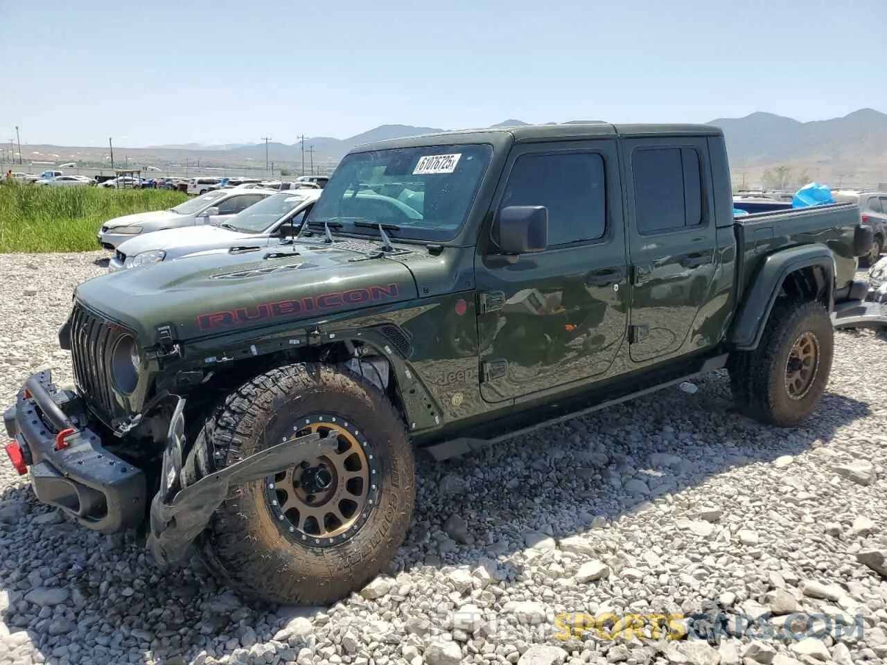 1 fotografías del automóvil dañado 1C6JJTBM8PL515539 JEEP GLADIATOR 2023