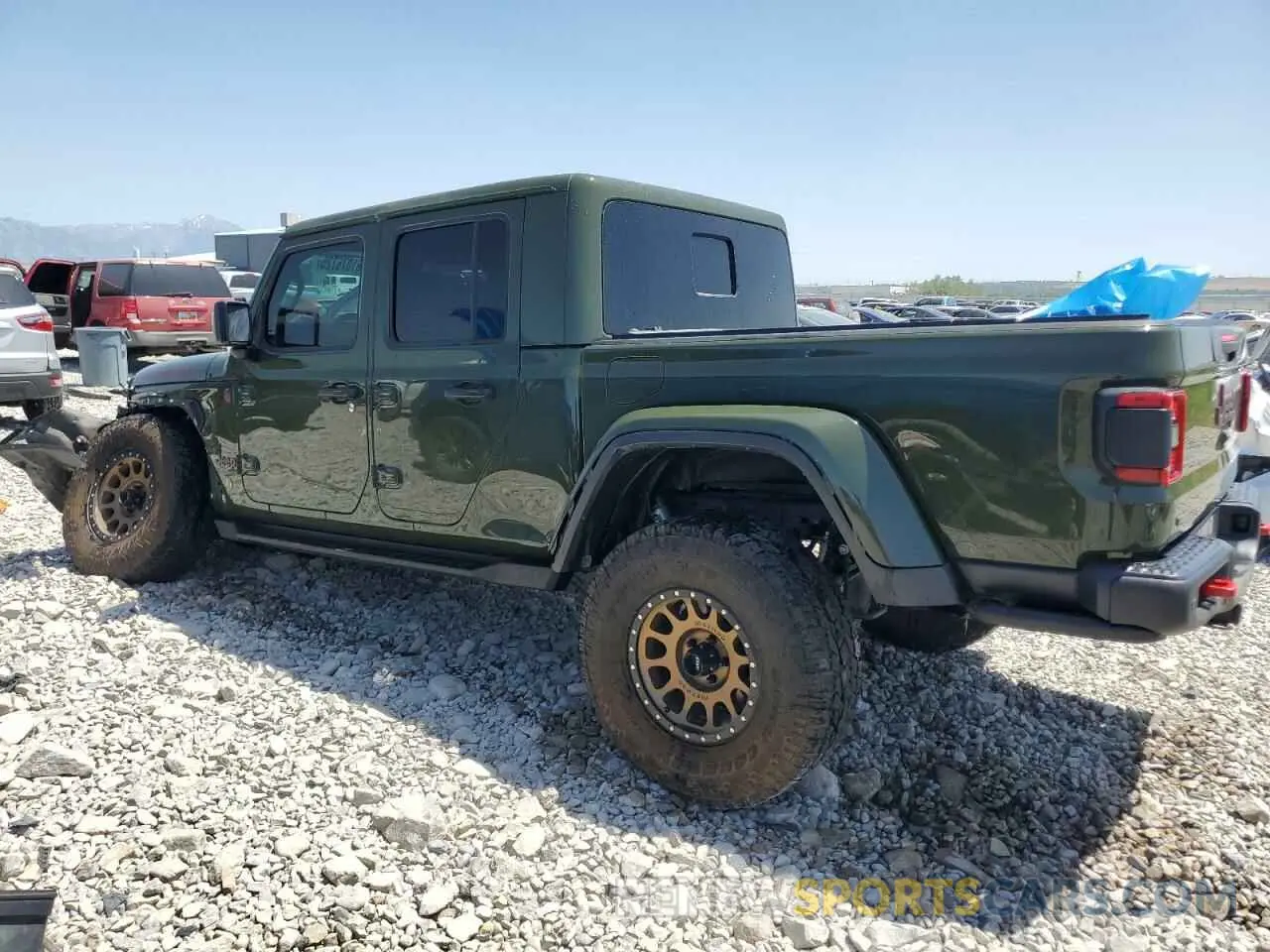 2 fotografías del automóvil dañado 1C6JJTBM8PL515539 JEEP GLADIATOR 2023