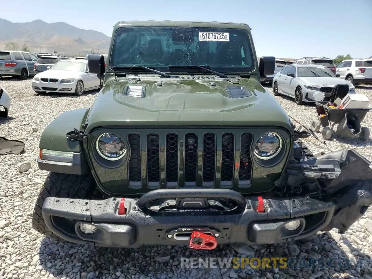 5 fotografías del automóvil dañado 1C6JJTBM8PL515539 JEEP GLADIATOR 2023