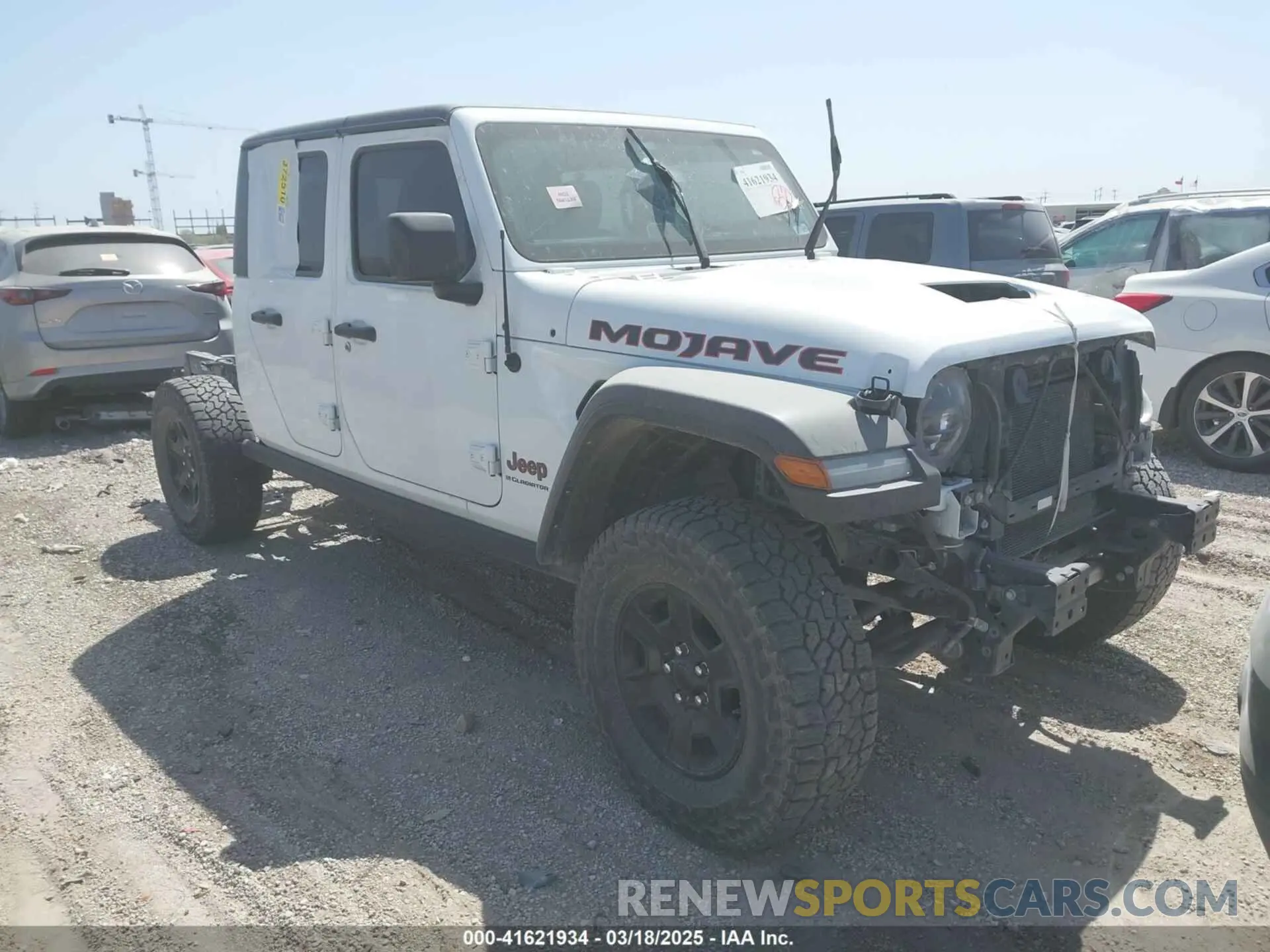 1 fotografías del automóvil dañado 1C6JJTEG0PL536472 JEEP GLADIATOR 2023