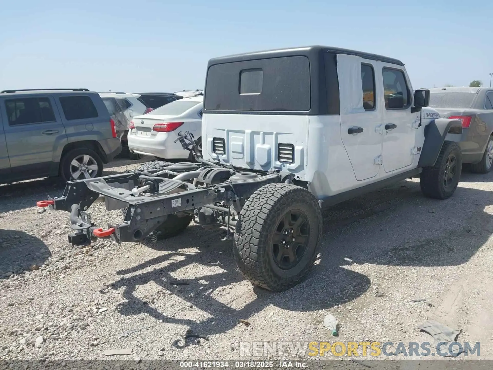 4 fotografías del automóvil dañado 1C6JJTEG0PL536472 JEEP GLADIATOR 2023