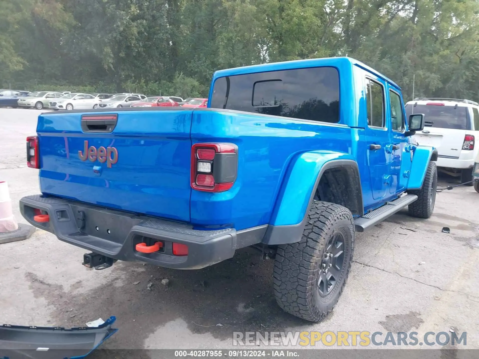 4 fotografías del automóvil dañado 1C6JJTEG0PL593061 JEEP GLADIATOR 2023