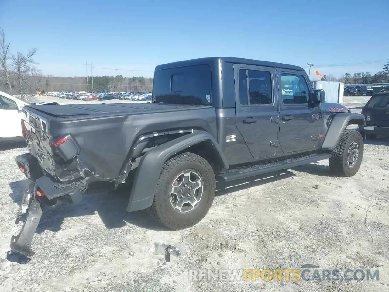 3 fotografías del automóvil dañado 1C6JJTEG1PL506171 JEEP GLADIATOR 2023