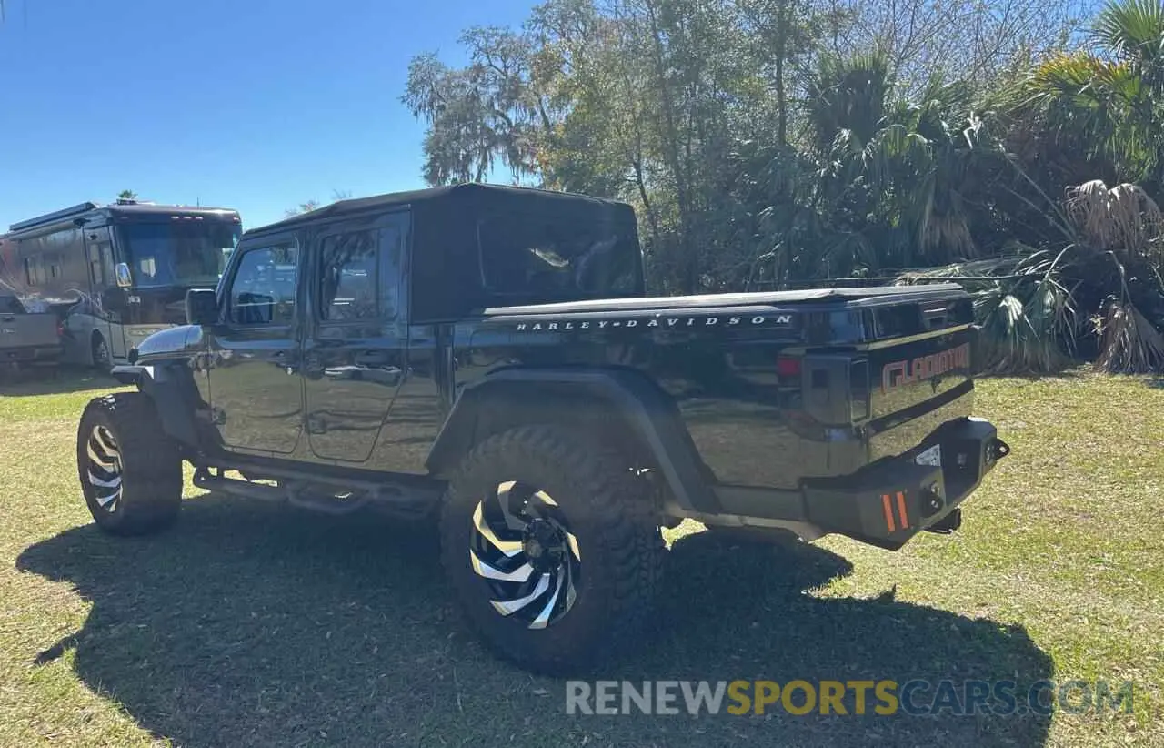 3 fotografías del automóvil dañado 1C6JJTEG1PL516103 JEEP GLADIATOR 2023