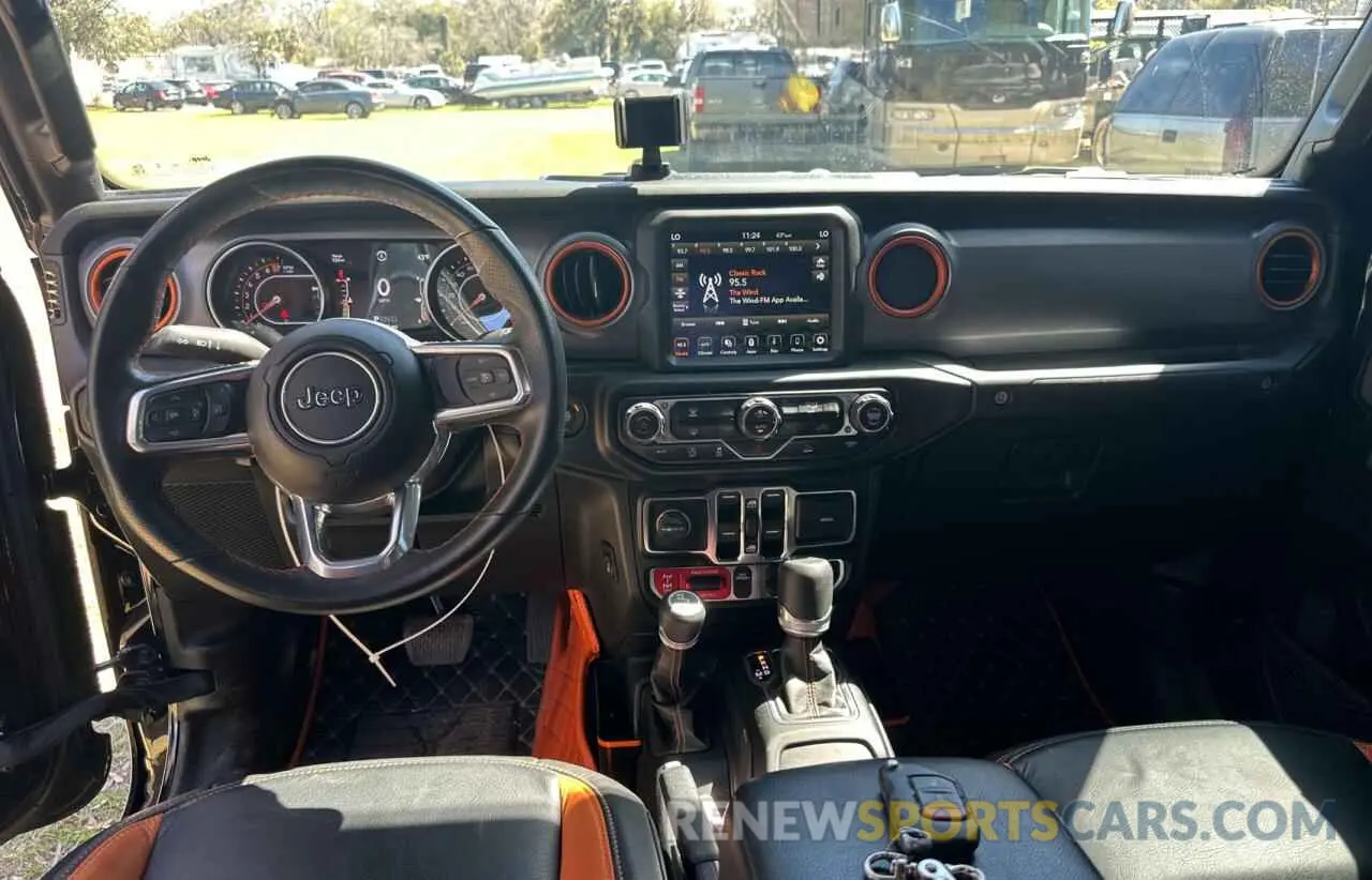 9 fotografías del automóvil dañado 1C6JJTEG1PL516103 JEEP GLADIATOR 2023