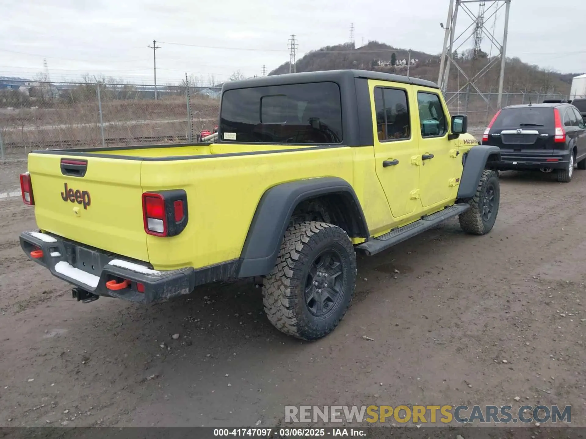 4 fotografías del automóvil dañado 1C6JJTEG3PL540225 JEEP GLADIATOR 2023