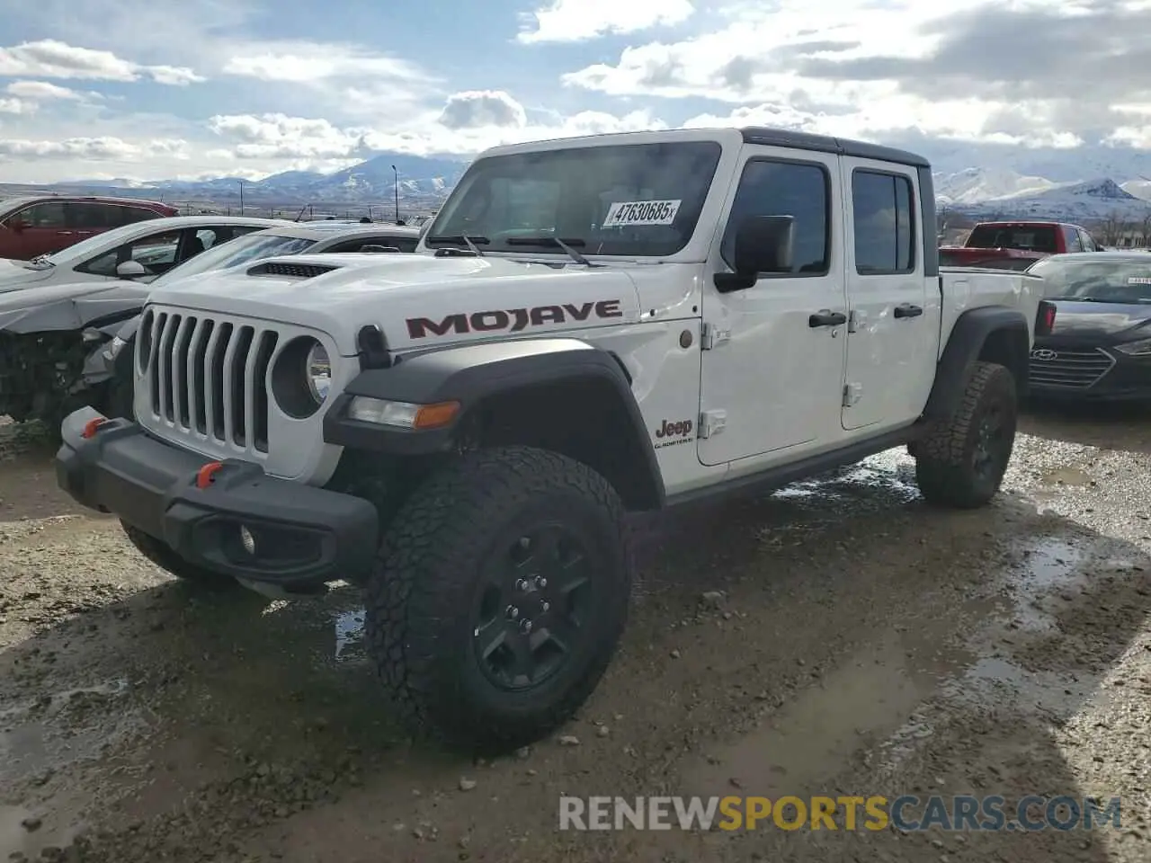 1 fotografías del automóvil dañado 1C6JJTEG3PL582698 JEEP GLADIATOR 2023