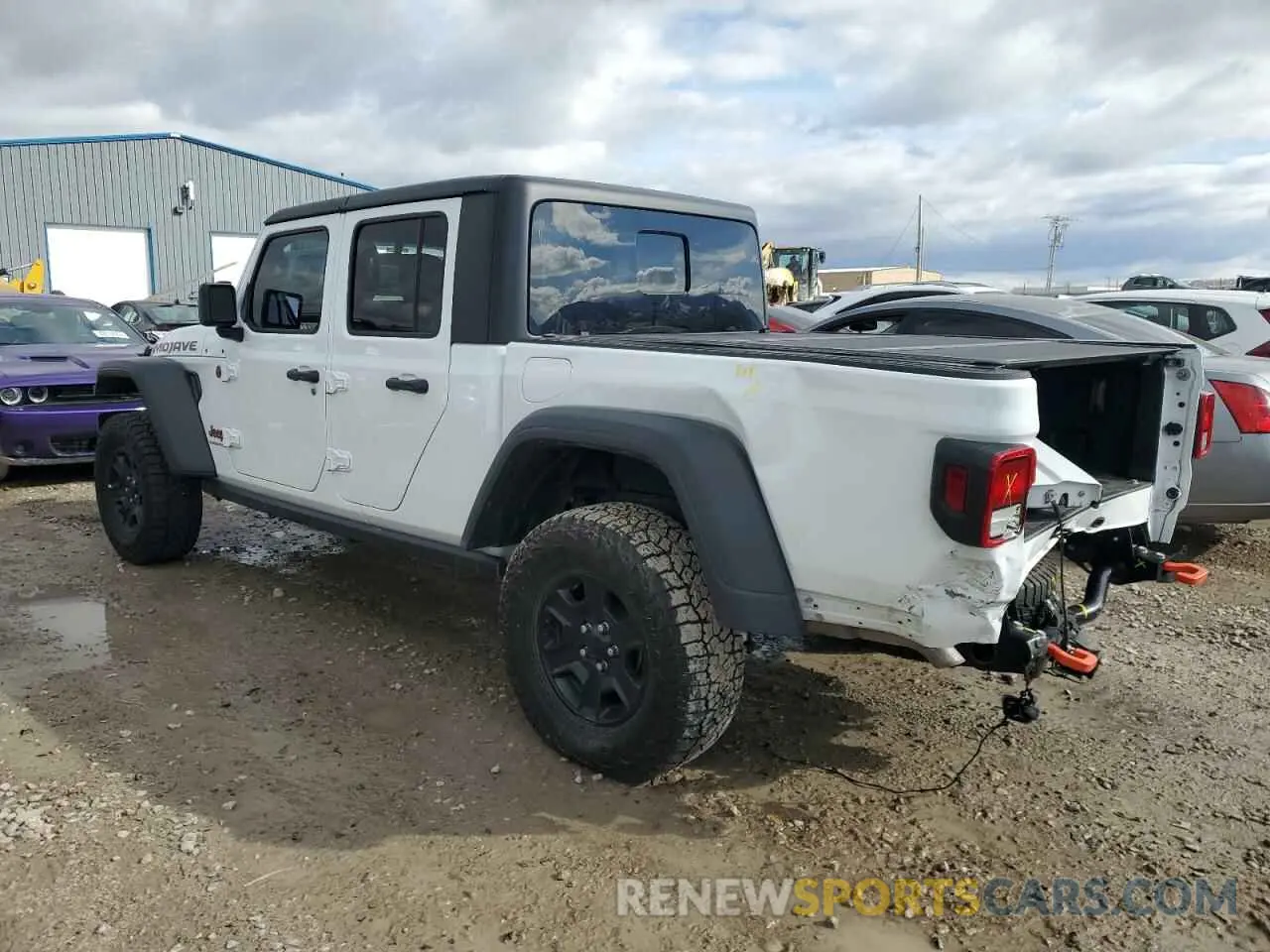 2 fotografías del automóvil dañado 1C6JJTEG3PL582698 JEEP GLADIATOR 2023