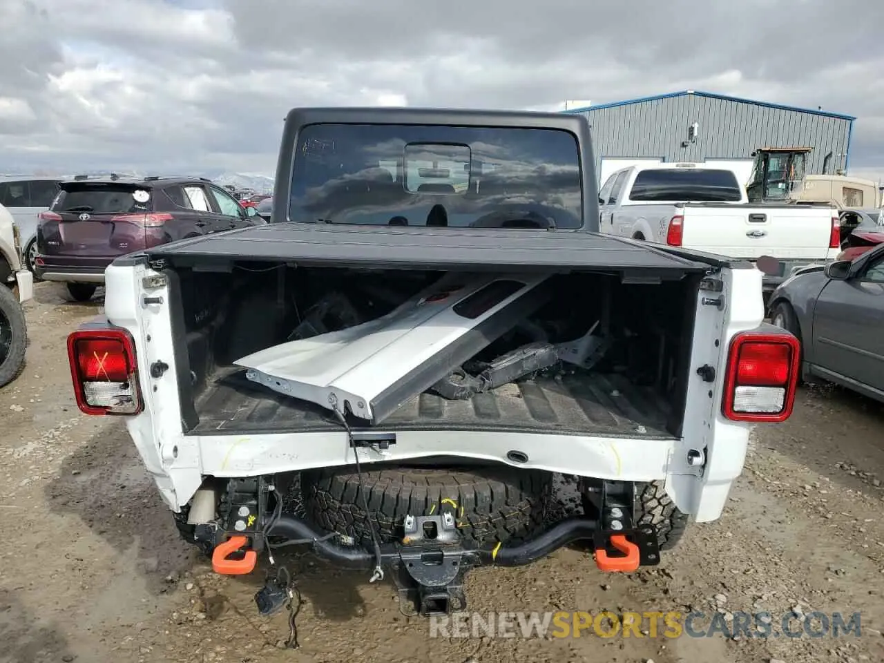 6 fotografías del automóvil dañado 1C6JJTEG3PL582698 JEEP GLADIATOR 2023