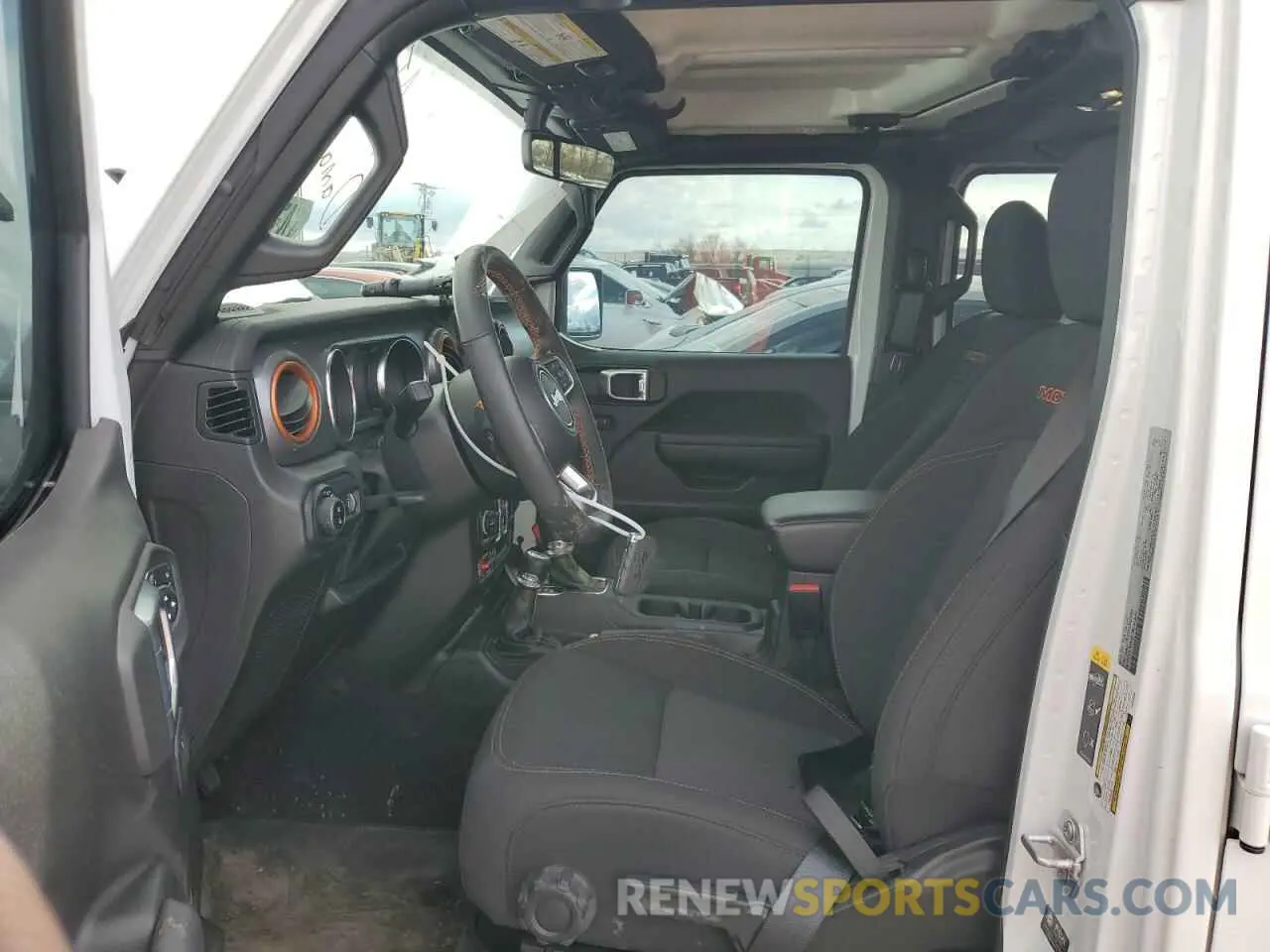 7 fotografías del automóvil dañado 1C6JJTEG3PL582698 JEEP GLADIATOR 2023