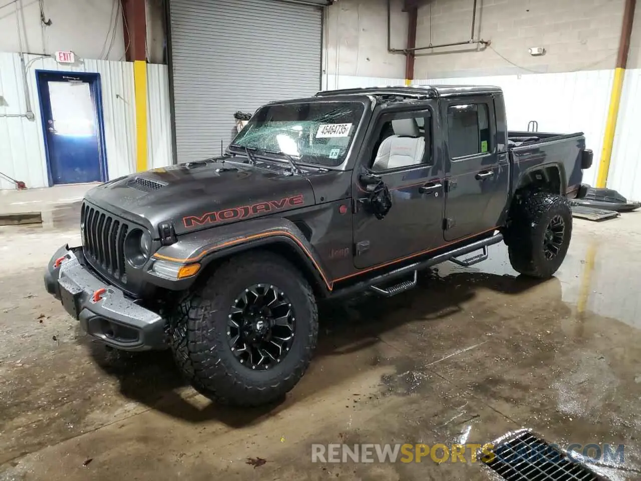 1 fotografías del automóvil dañado 1C6JJTEG4PL575386 JEEP GLADIATOR 2023
