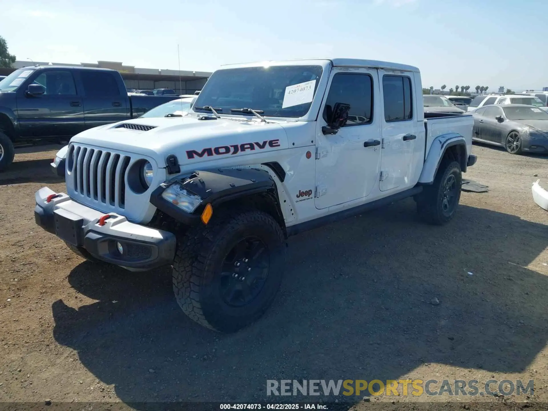 2 fotografías del automóvil dañado 1C6JJTEG7PL536582 JEEP GLADIATOR 2023