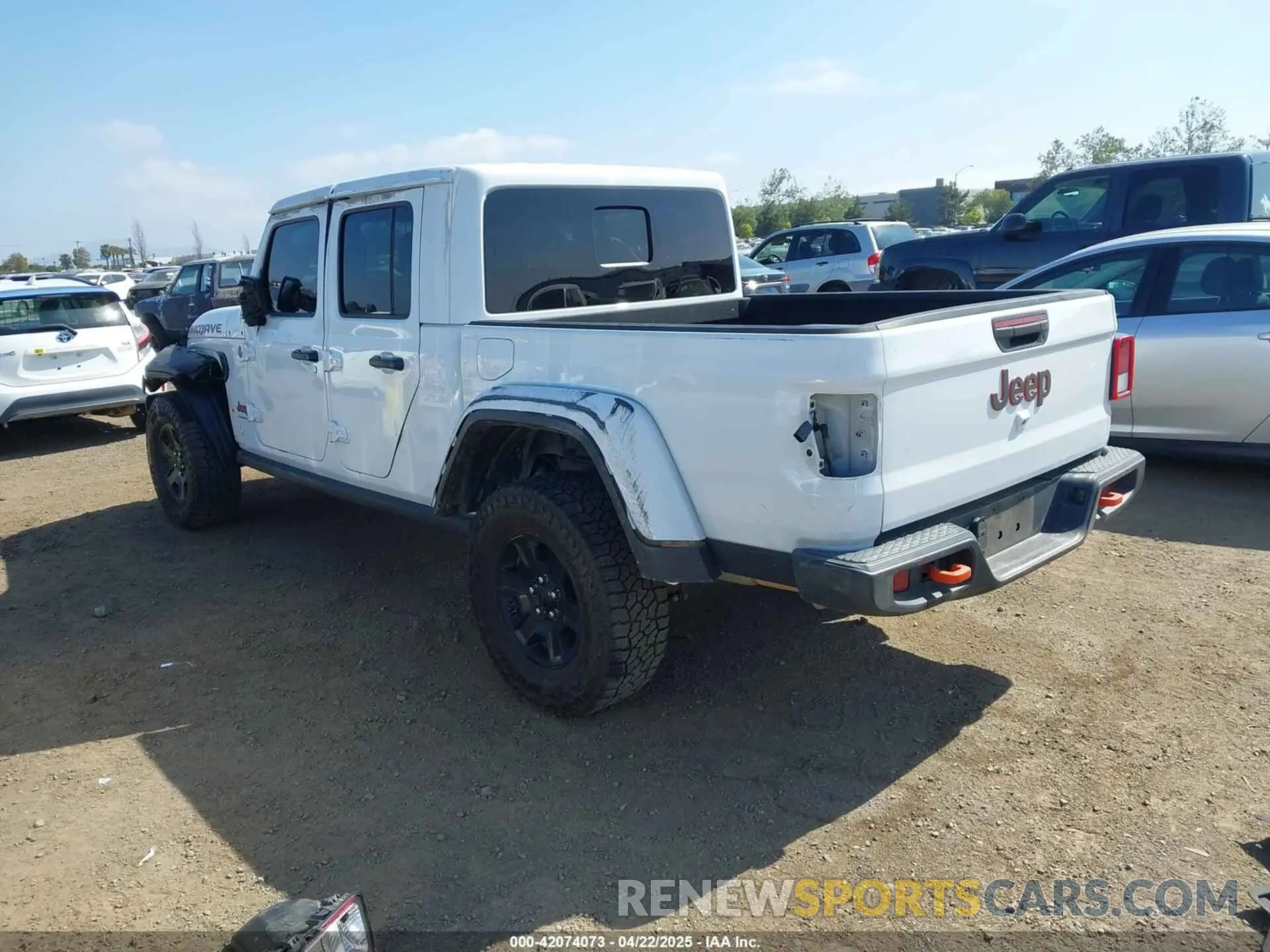 3 fotografías del automóvil dañado 1C6JJTEG7PL536582 JEEP GLADIATOR 2023