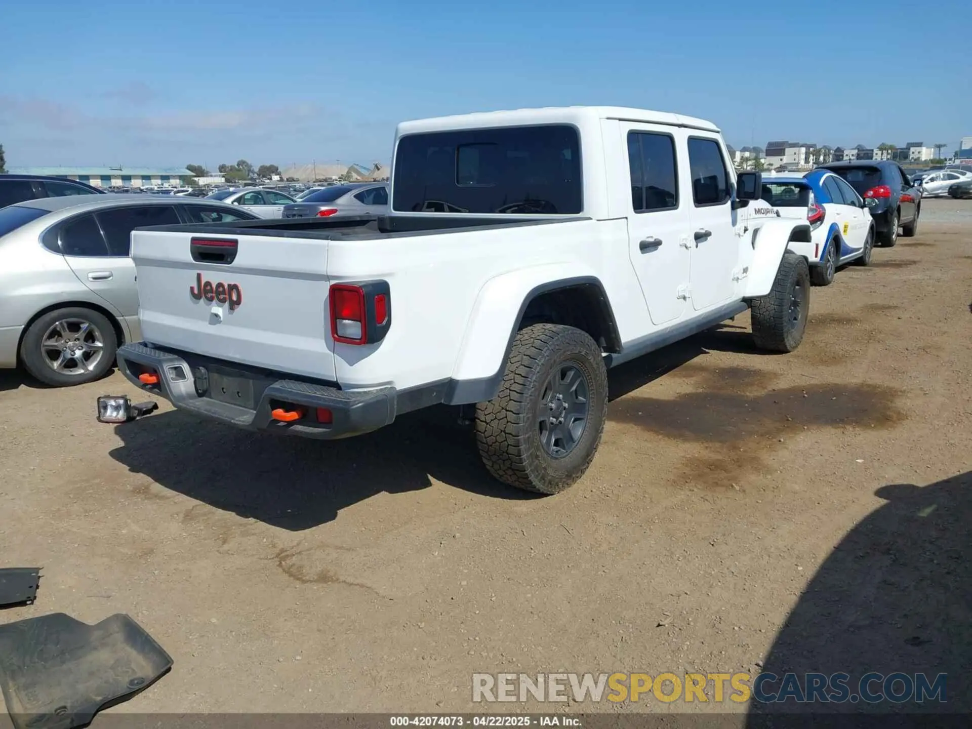 4 fotografías del automóvil dañado 1C6JJTEG7PL536582 JEEP GLADIATOR 2023
