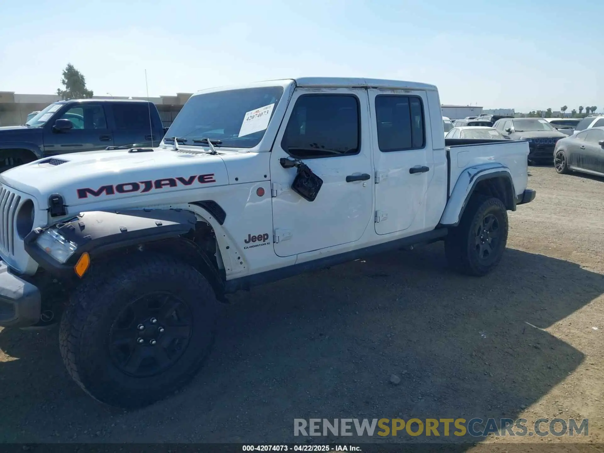 6 fotografías del automóvil dañado 1C6JJTEG7PL536582 JEEP GLADIATOR 2023