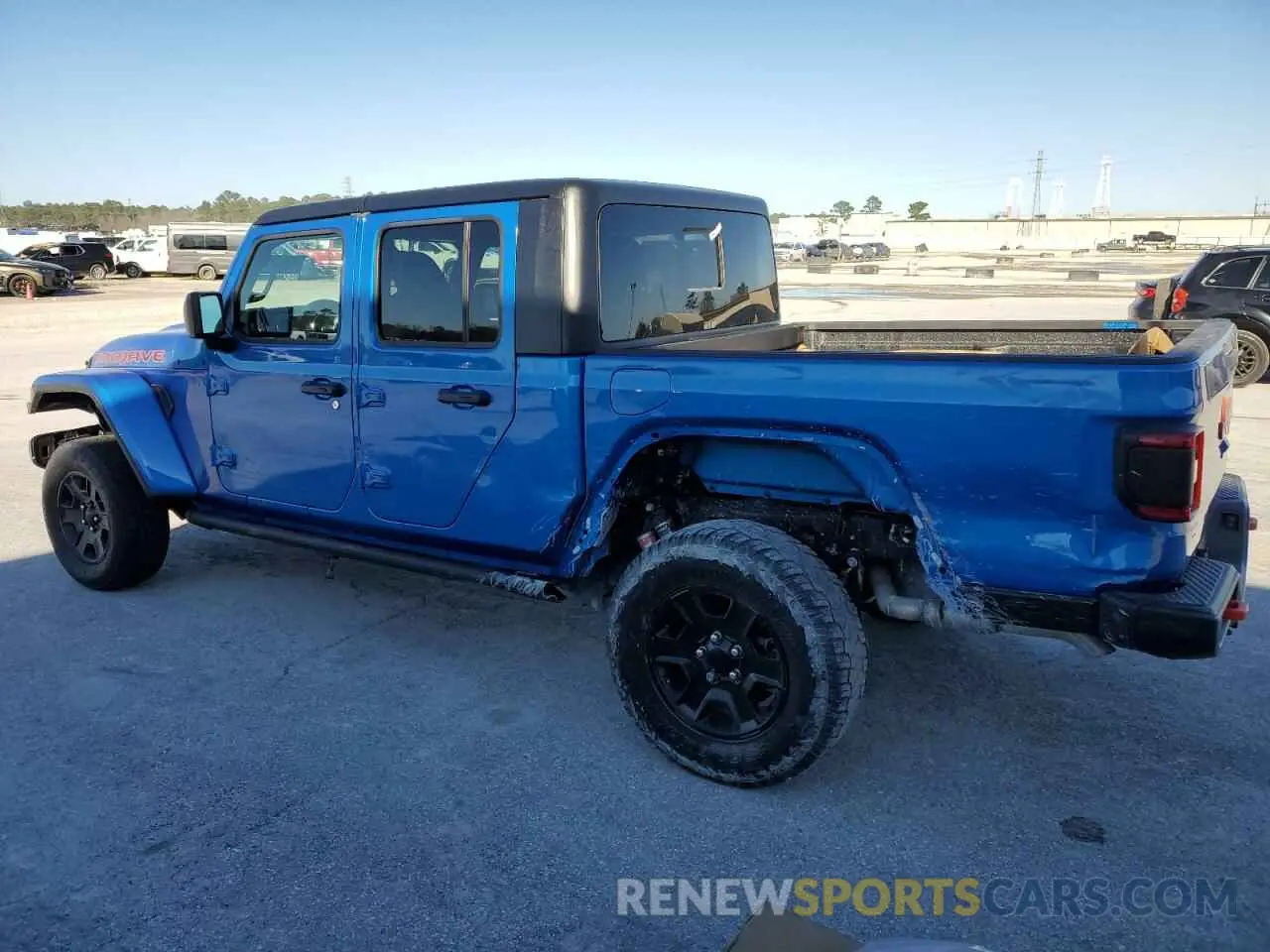 2 fotografías del automóvil dañado 1C6JJTEG7PL580727 JEEP GLADIATOR 2023