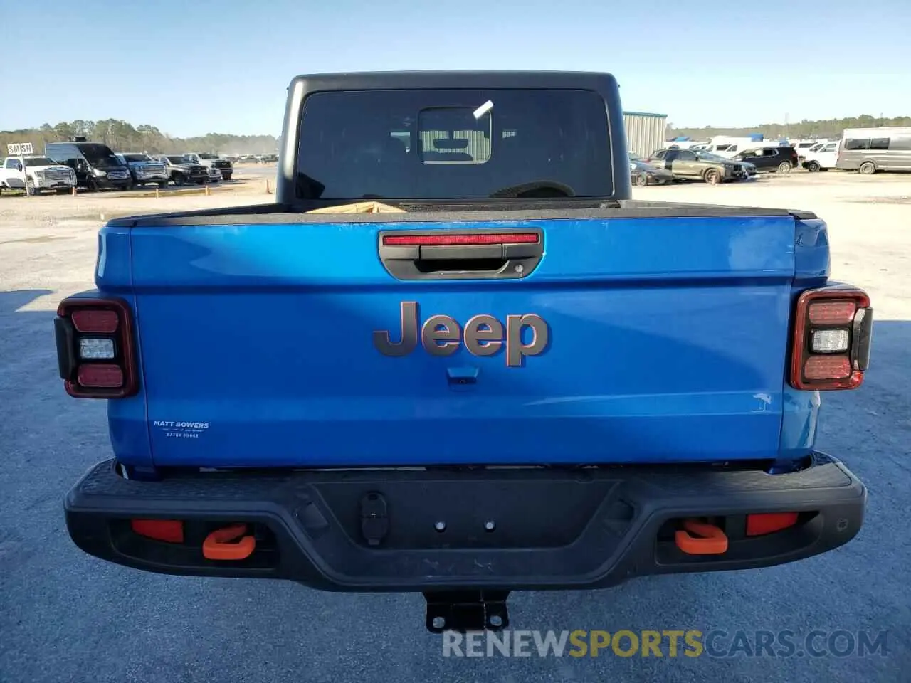 6 fotografías del automóvil dañado 1C6JJTEG7PL580727 JEEP GLADIATOR 2023
