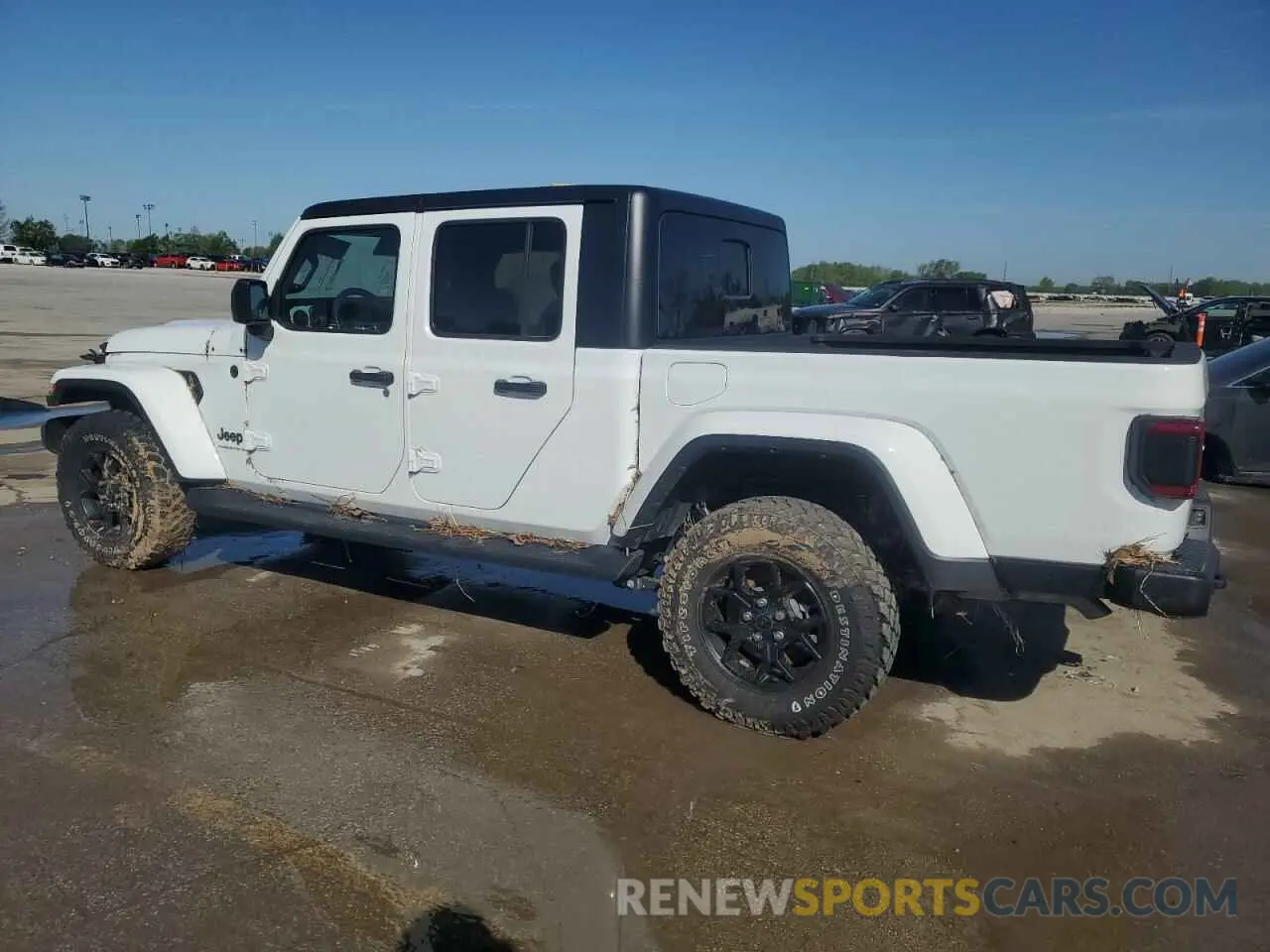 2 fotografías del automóvil dañado 1C6HJTAG0RL121370 JEEP GLADIATOR 2024