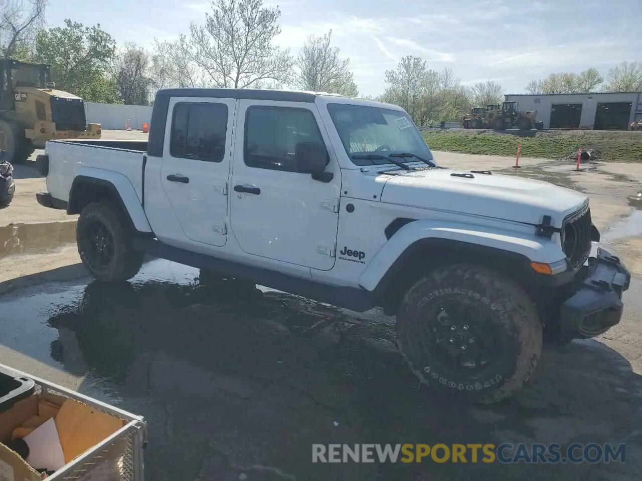 4 fotografías del automóvil dañado 1C6HJTAG0RL121370 JEEP GLADIATOR 2024