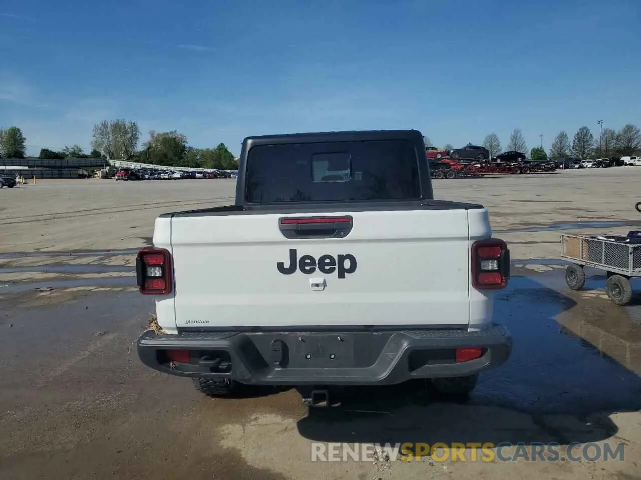 6 fotografías del automóvil dañado 1C6HJTAG0RL121370 JEEP GLADIATOR 2024