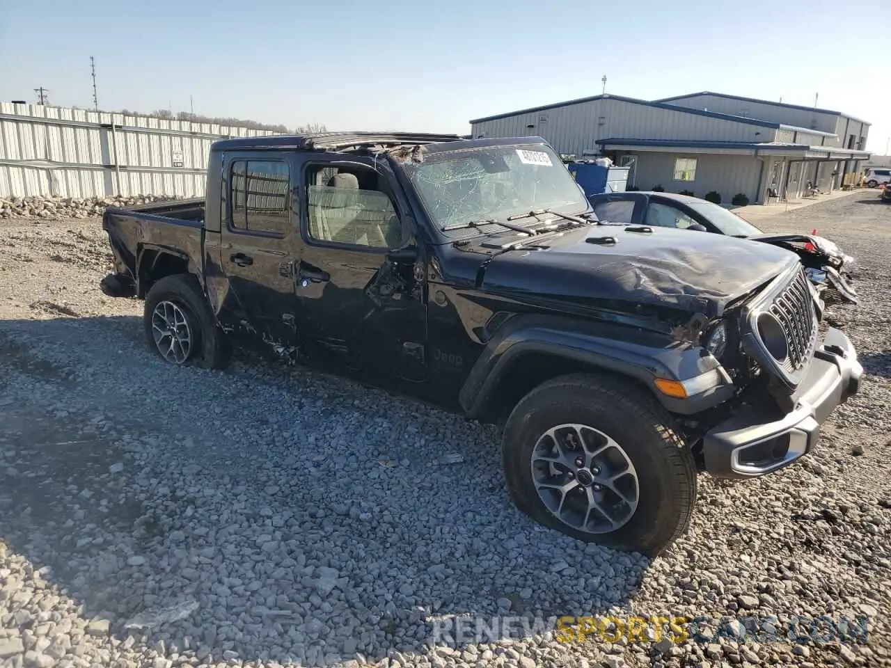 4 fotografías del automóvil dañado 1C6HJTAG3RL105132 JEEP GLADIATOR 2024