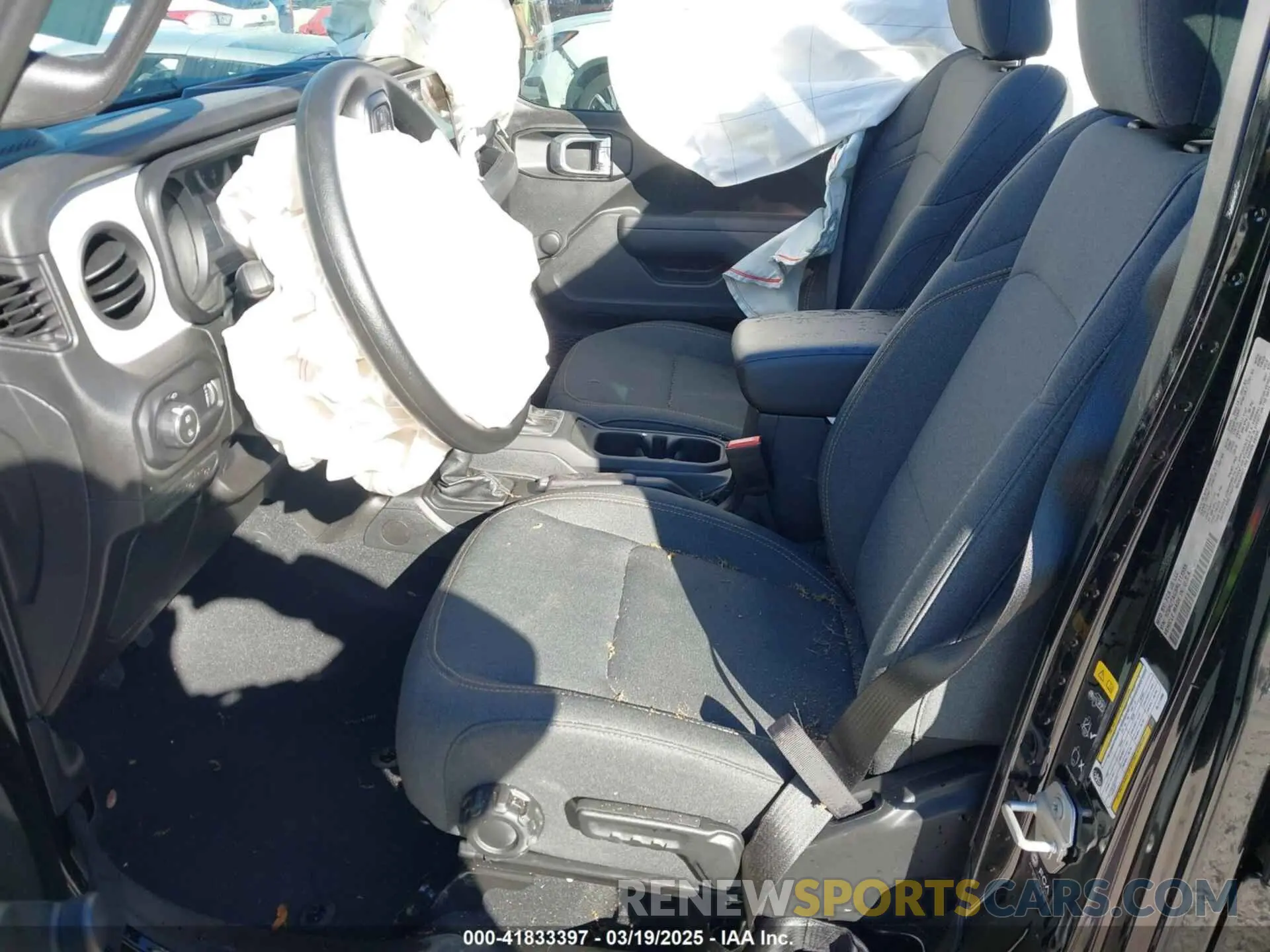 5 fotografías del automóvil dañado 1C6HJTAG6RL111586 JEEP GLADIATOR 2024