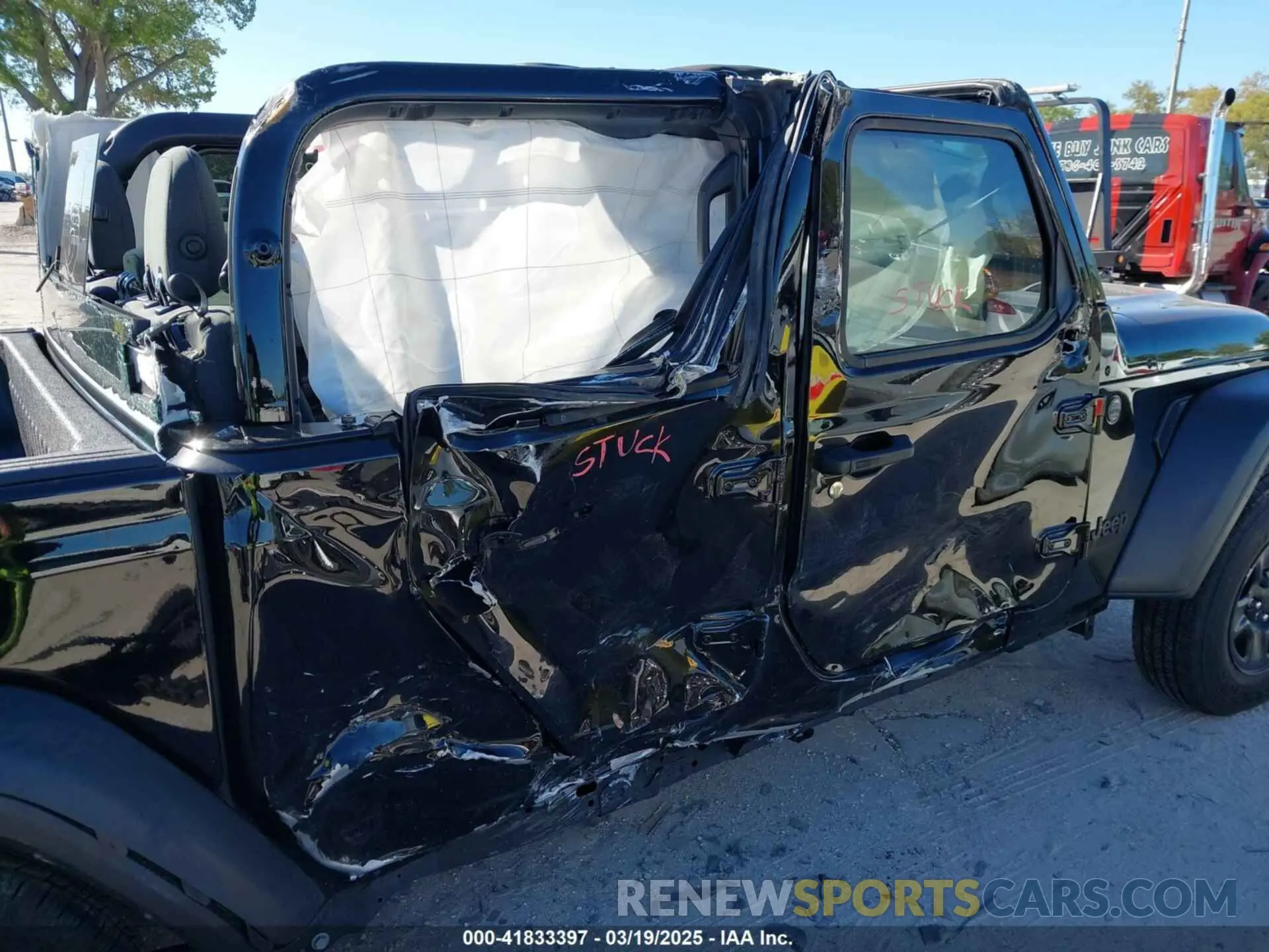 6 fotografías del automóvil dañado 1C6HJTAG6RL111586 JEEP GLADIATOR 2024