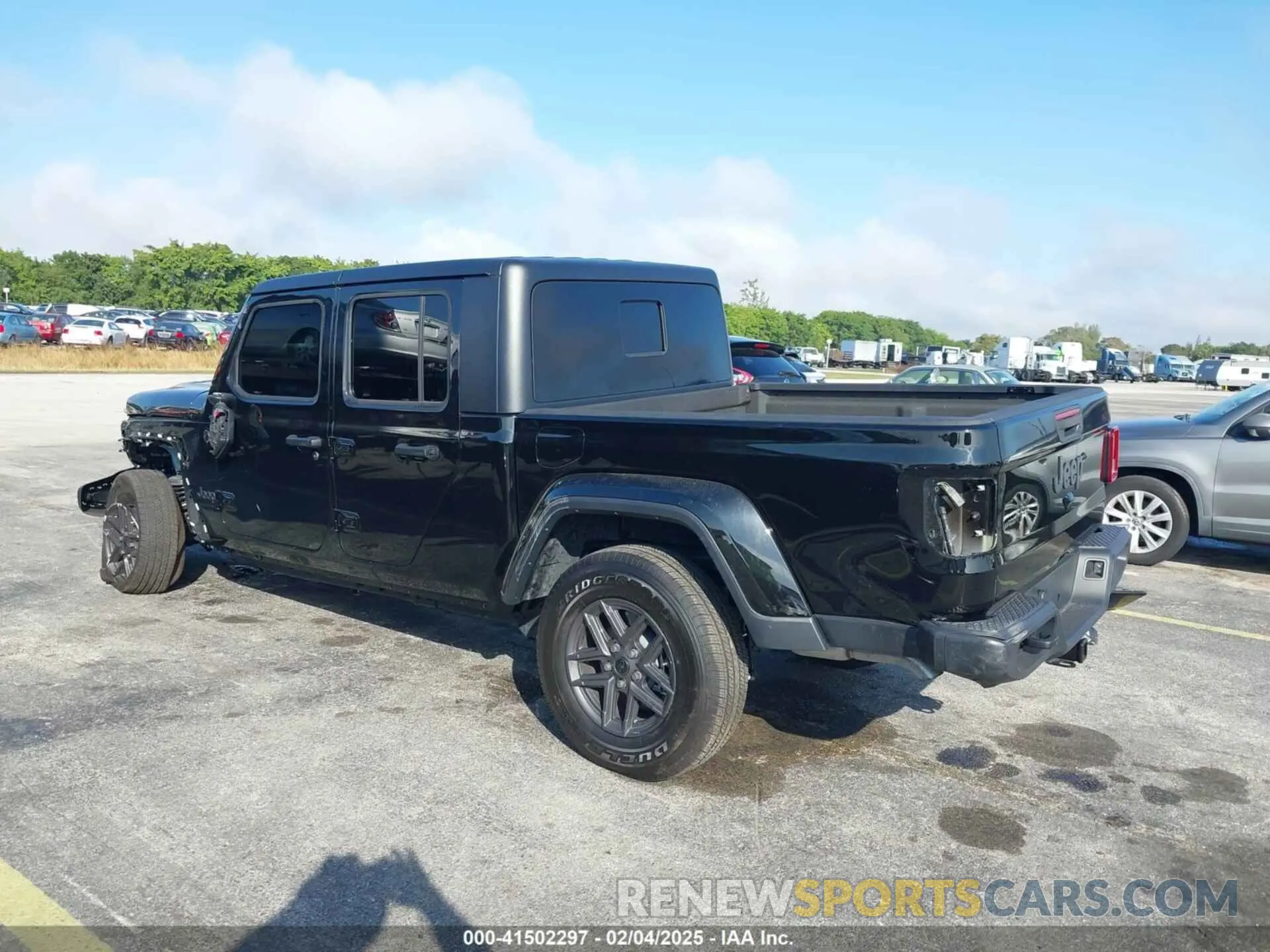 3 fotografías del automóvil dañado 1C6HJTAG8RL102534 JEEP GLADIATOR 2024