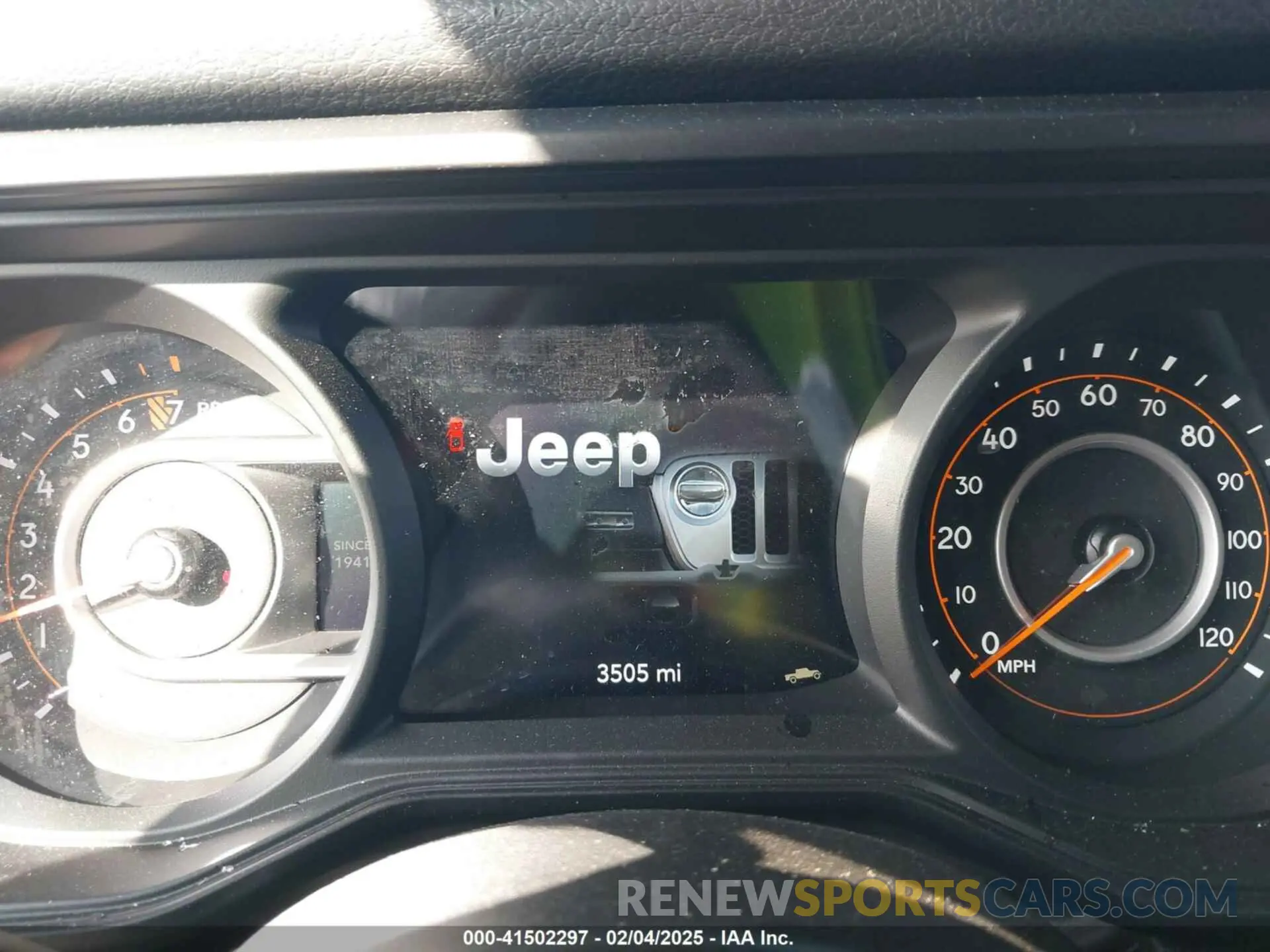 7 fotografías del automóvil dañado 1C6HJTAG8RL102534 JEEP GLADIATOR 2024