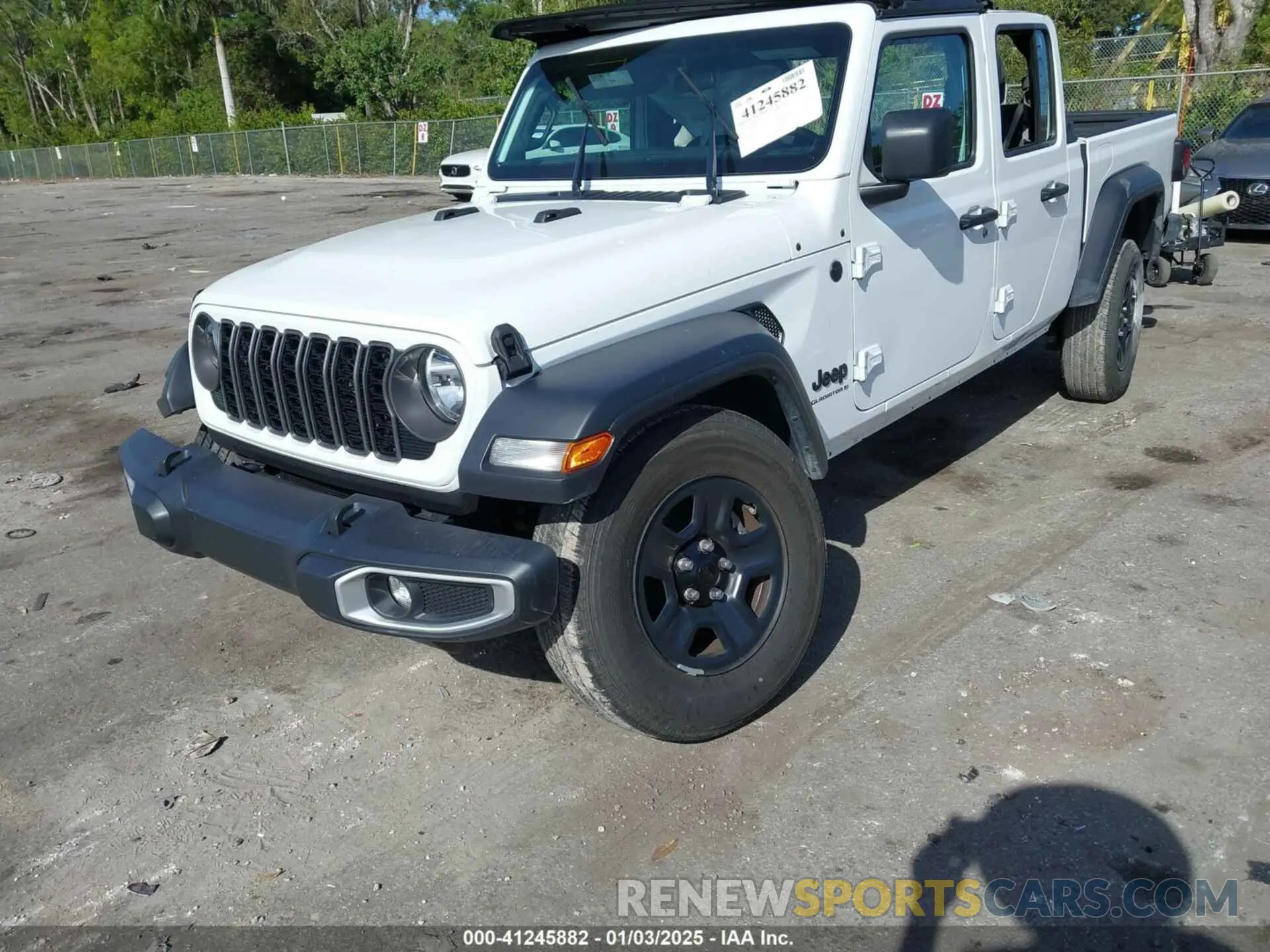6 fotografías del automóvil dañado 1C6HJTAG8RL124873 JEEP GLADIATOR 2024
