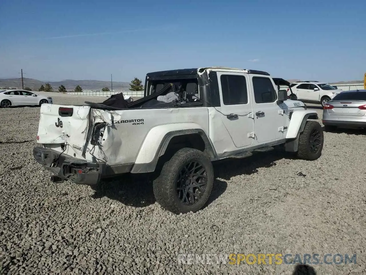 3 fotografías del automóvil dañado 1C6JJTAG5RL113296 JEEP GLADIATOR 2024