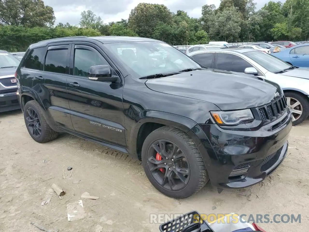 4 fotografías del automóvil dañado 1C4RJFDJ0HC948581 JEEP GRAND CHER 2017