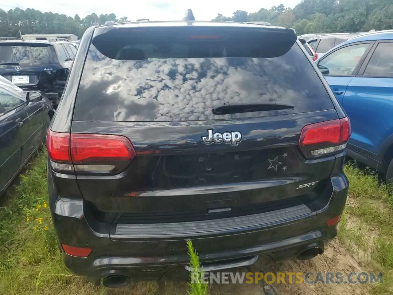 6 fotografías del automóvil dañado 1C4RJFDJ0HC948581 JEEP GRAND CHER 2017