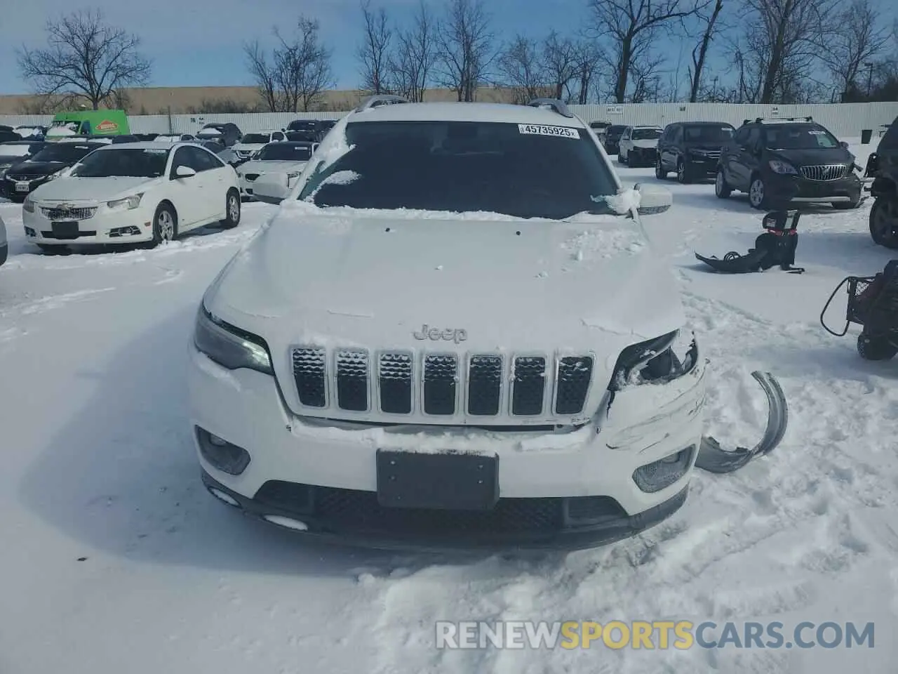 5 fotografías del automóvil dañado 1C4PJLCB0KD114361 JEEP GRAND CHER 2019