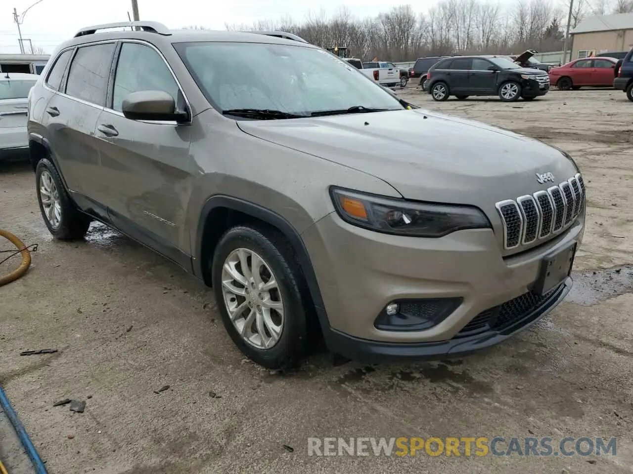4 fotografías del automóvil dañado 1C4PJLCB2KD296886 JEEP GRAND CHER 2019