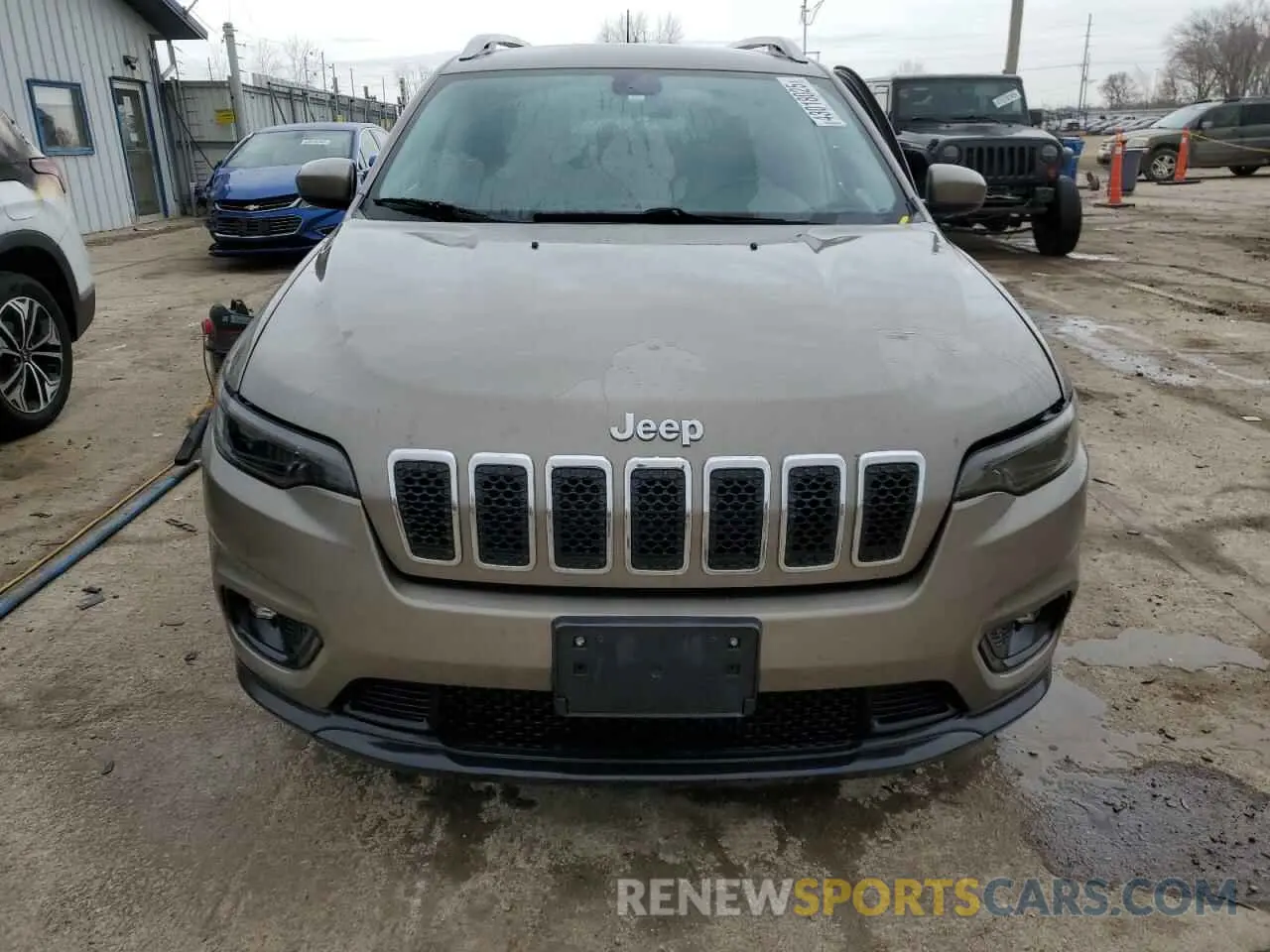 5 fotografías del automóvil dañado 1C4PJLCB2KD296886 JEEP GRAND CHER 2019